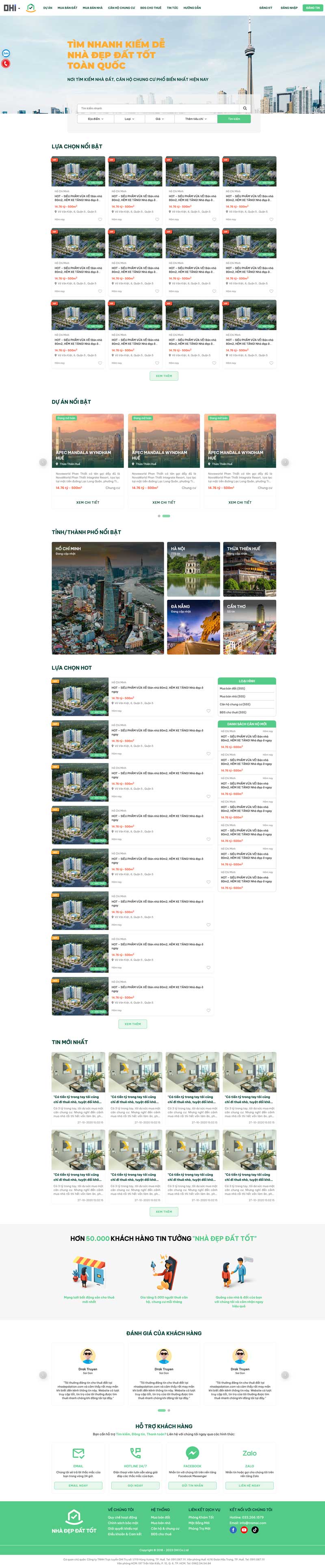 Nha đẹp đất tốt