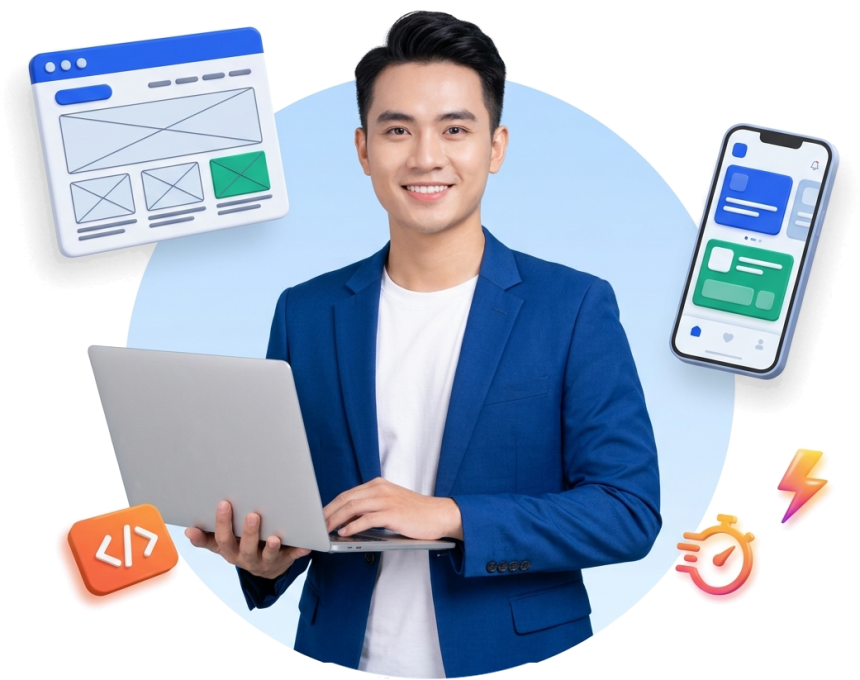 Thiết kế Website chuẩn SEO và lập trình Mobile App iOS Android chuyên nghiệp tại OHI