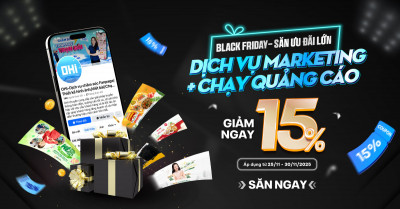 OHI Chơi Lớn Mùa Black Friday – Giảm Đến 15% Dịch Vụ Marketing & Quảng Cáo
