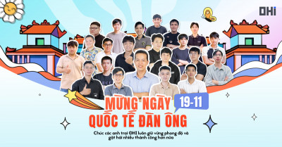 OHI chúc mừng Ngày Quốc tế Đàn ông 19/11