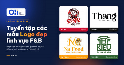 Tuyển tập các mẫu logo đẹp lĩnh vực F&B - Dấu ấn riêng cho mỗi thương hiệu