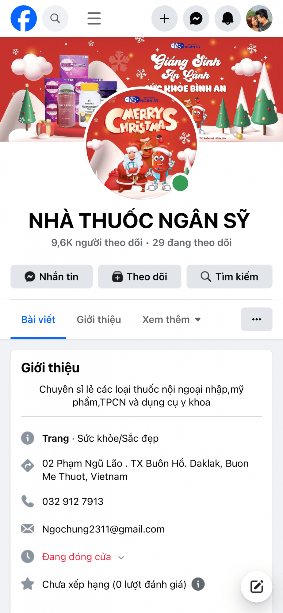 NHÀ THUỐC NGÂN SỸ