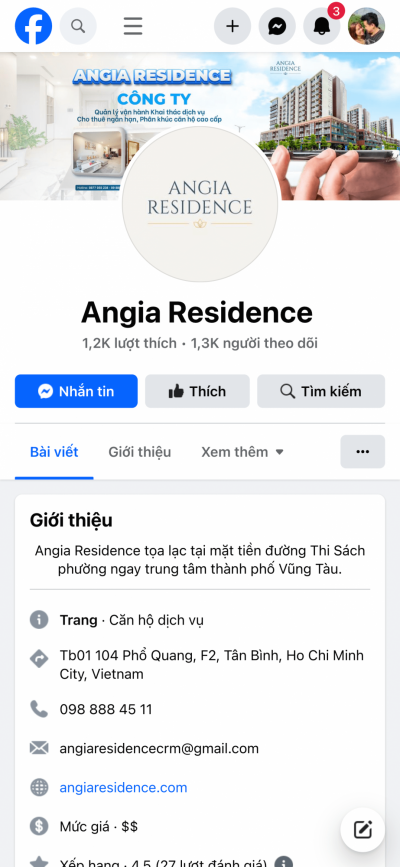 ANGIA RESIDENCE