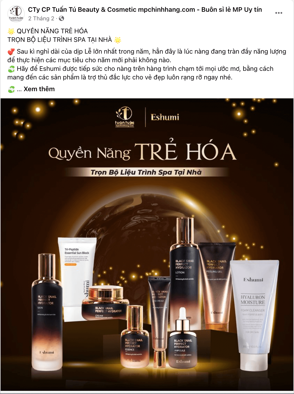 MỸ PHẨM CAO CẤP ESHUMI