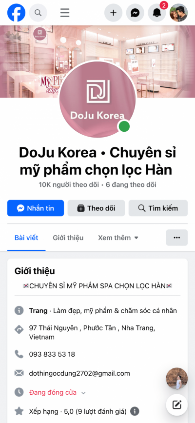 DOJU KOREA - CHUYÊN SỈ MỸ PHẨM CHỌN LỌC HÀN