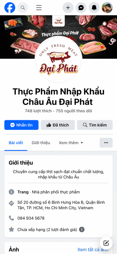 THỰC PHẨM NHẬP KHẨU CHÂU ÂU ĐẠI PHÁT