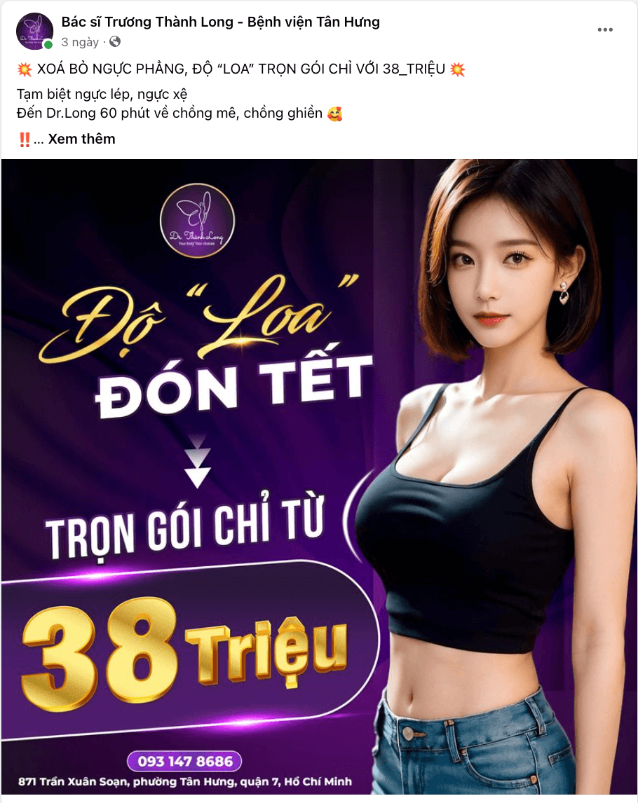 BÁC SĨ TRƯƠNG THÀNH LONG - BỆNH VIỆN TÂN HƯNG