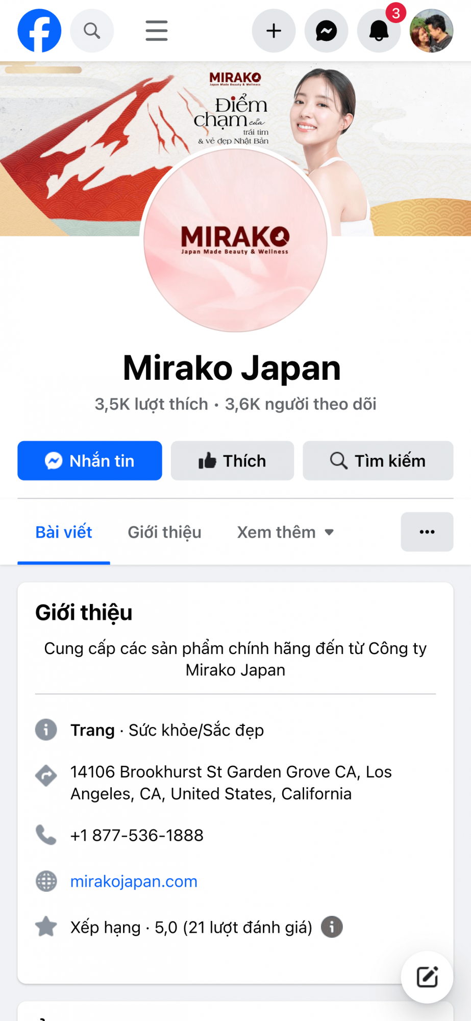 MIRAKO JAPAN