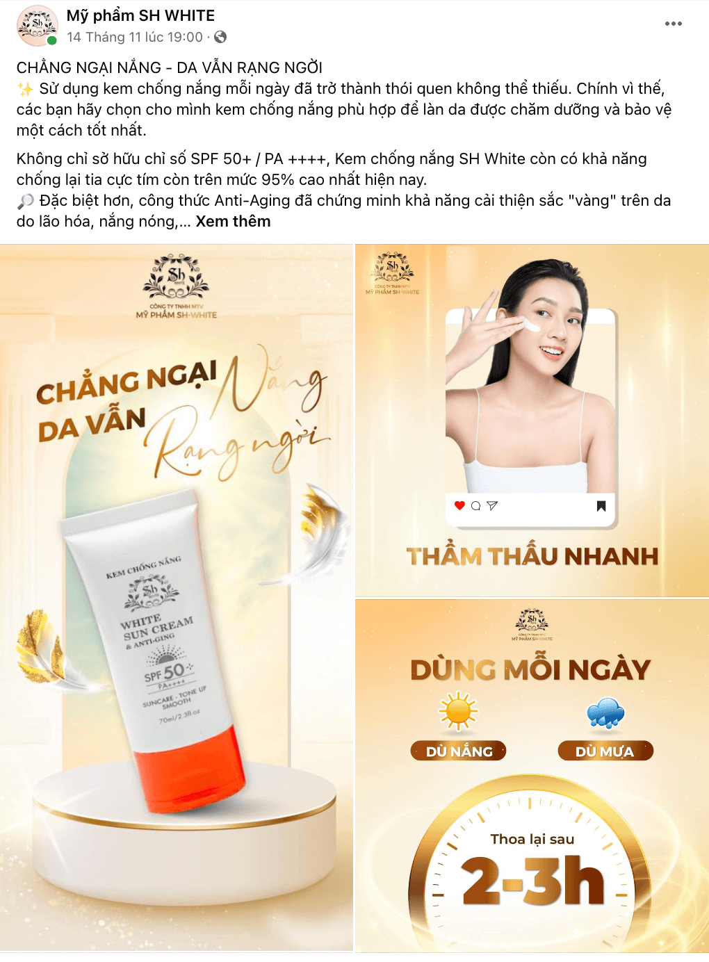 MỸ PHẨM SH WHITE
