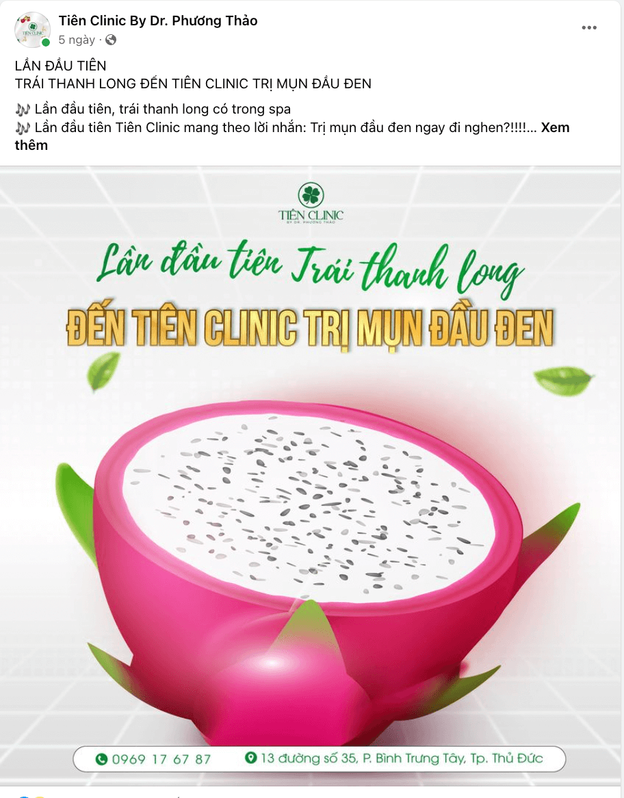 TIÊN CLINIC BAY DR. PHƯƠNG THẢO