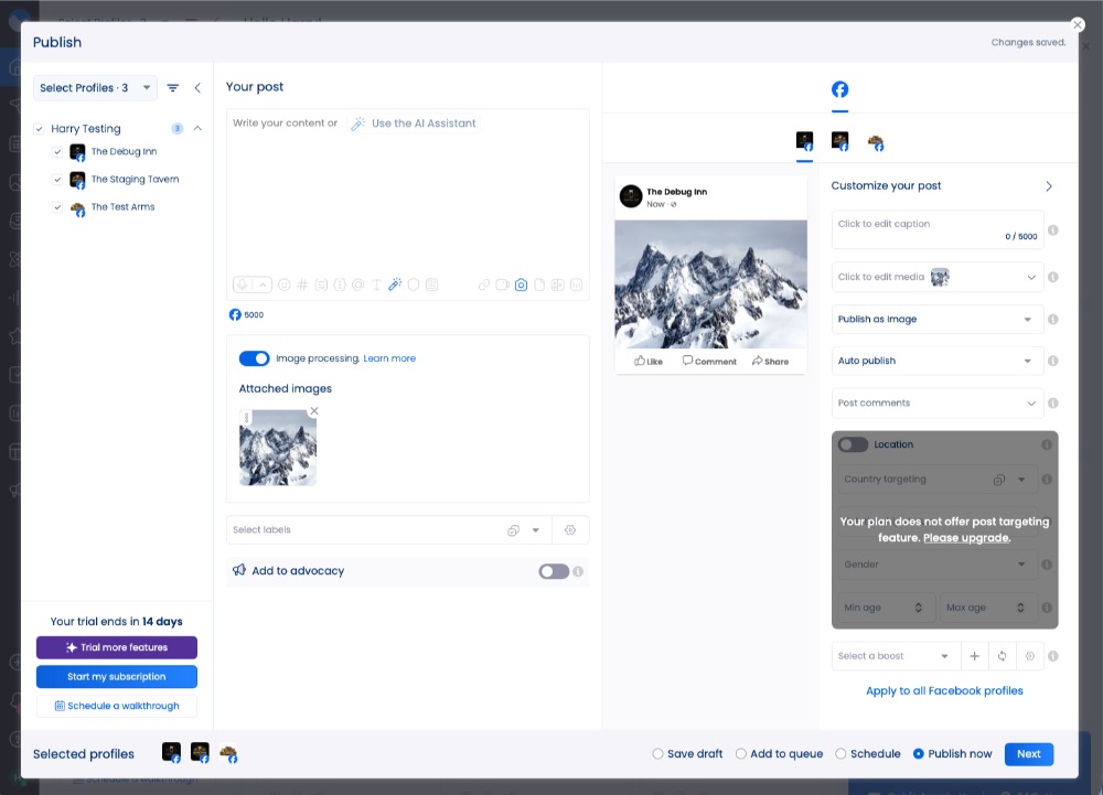 dịch vụ chăm sóc Fanpage Facebook trọn gói