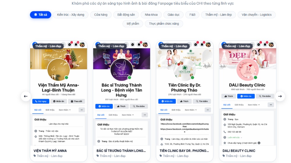 dịch vụ chăm sóc Fanpage chuyên nghiệp
