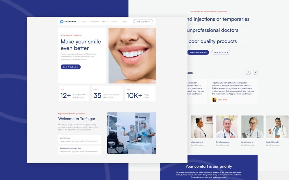 thiết kế web nha khoa