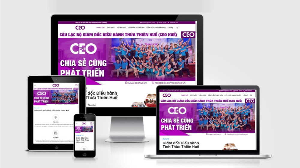 thiết kế website ở huế