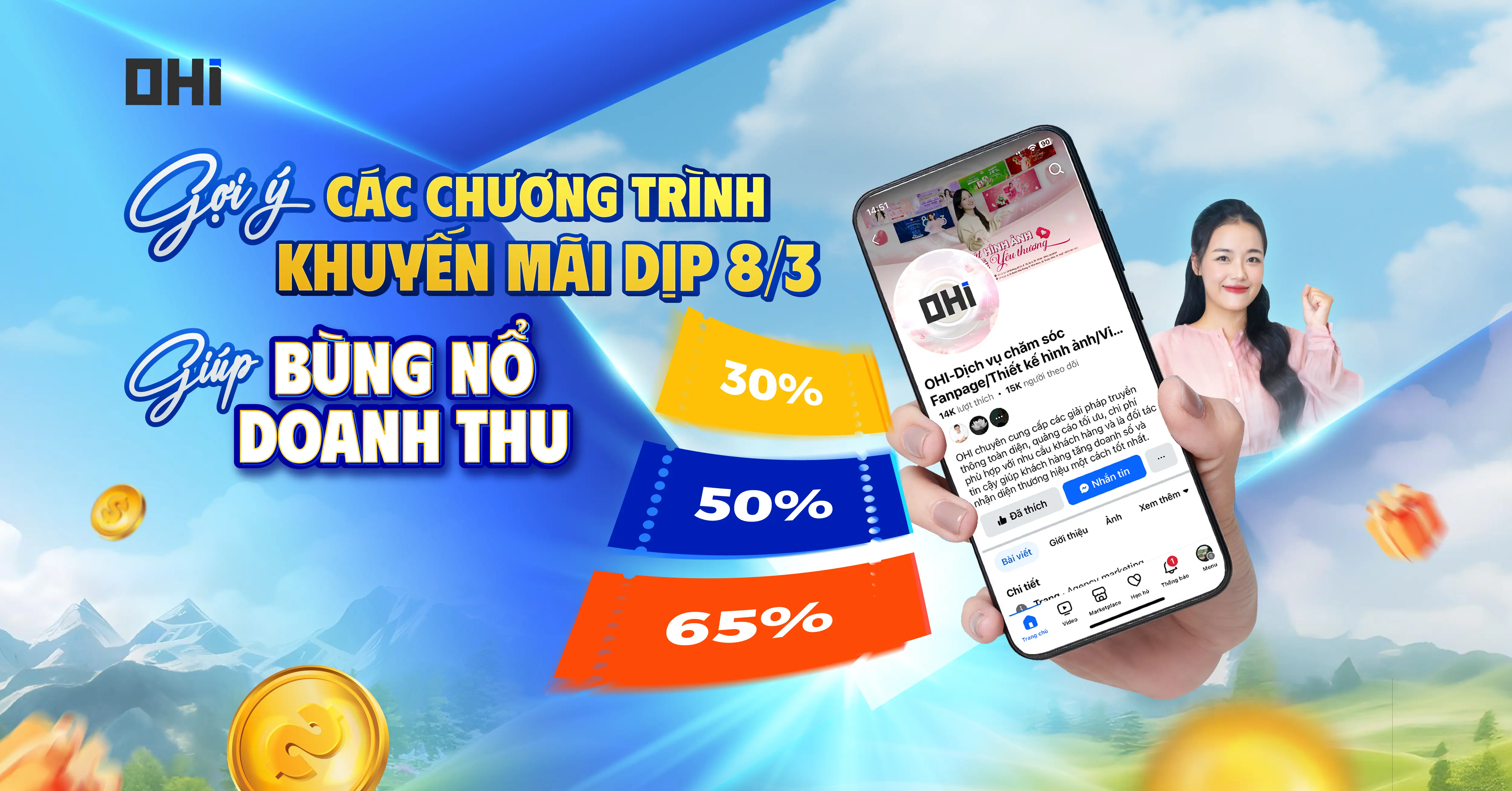 Gợi ý các chương trình khuyến mãi dịp 8/3 giúp bùng nổ doanh thu