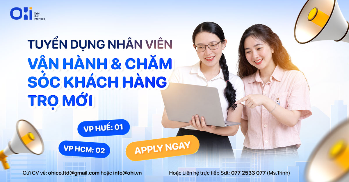 Nhân viên Vận hành & Chăm sóc khách hàng Trọ Mới