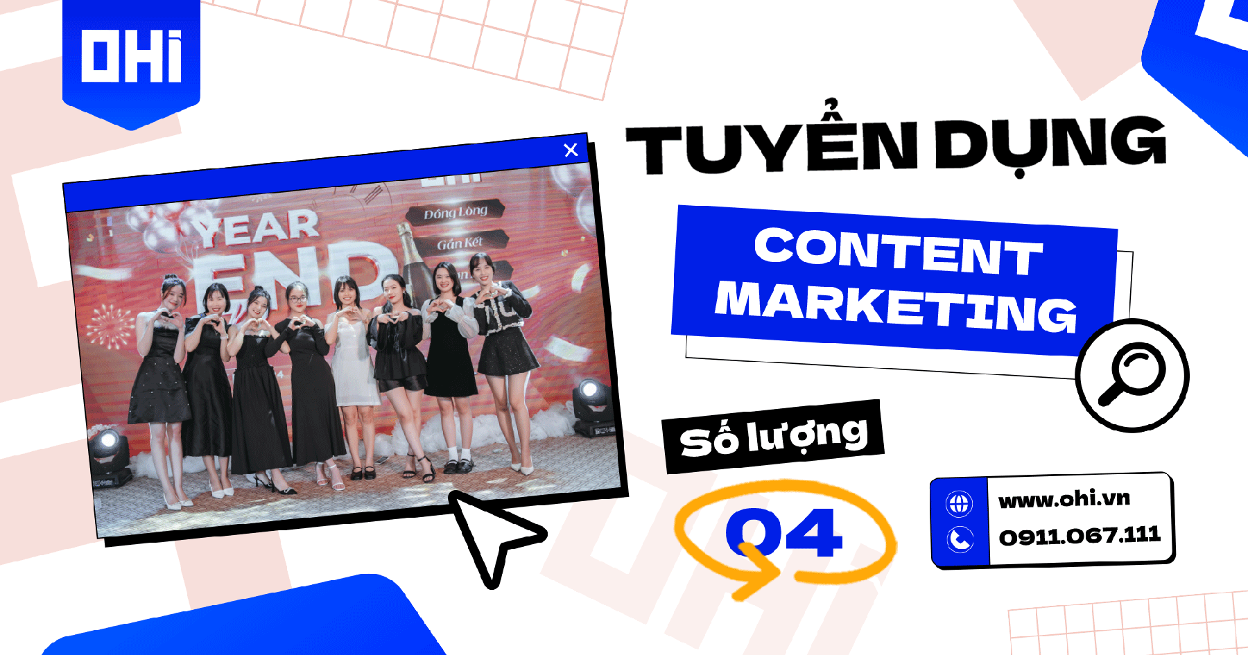 Tuyển Dụng Nhân Viên Content Marketing