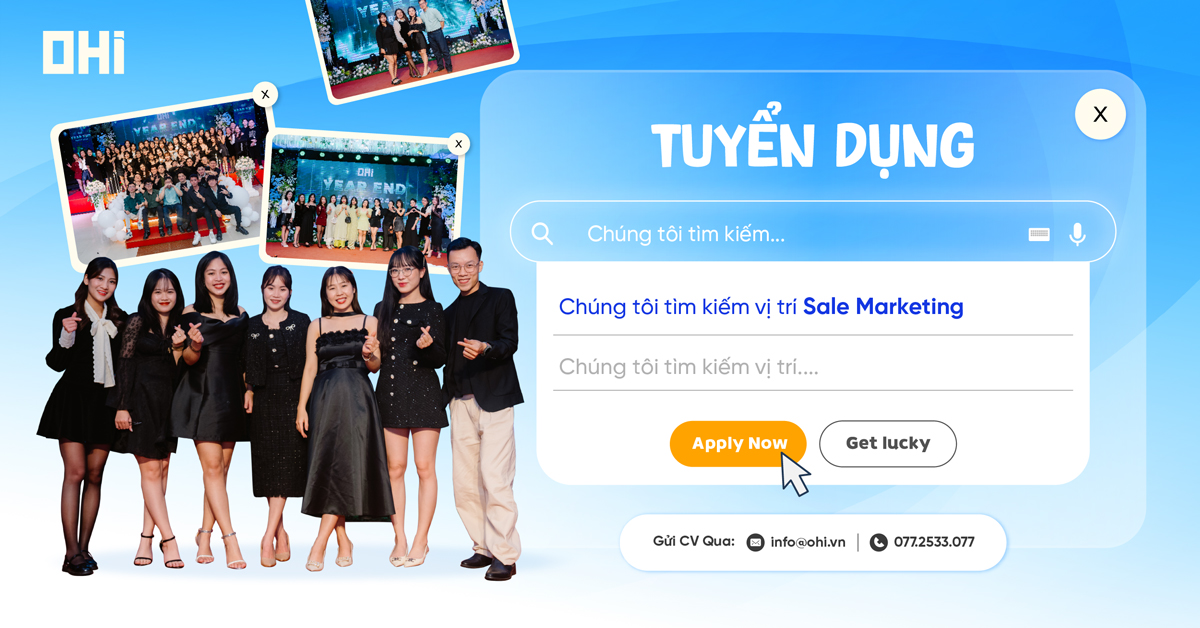 Nhân Viên Sale Marketing - Làm việc tại Huế