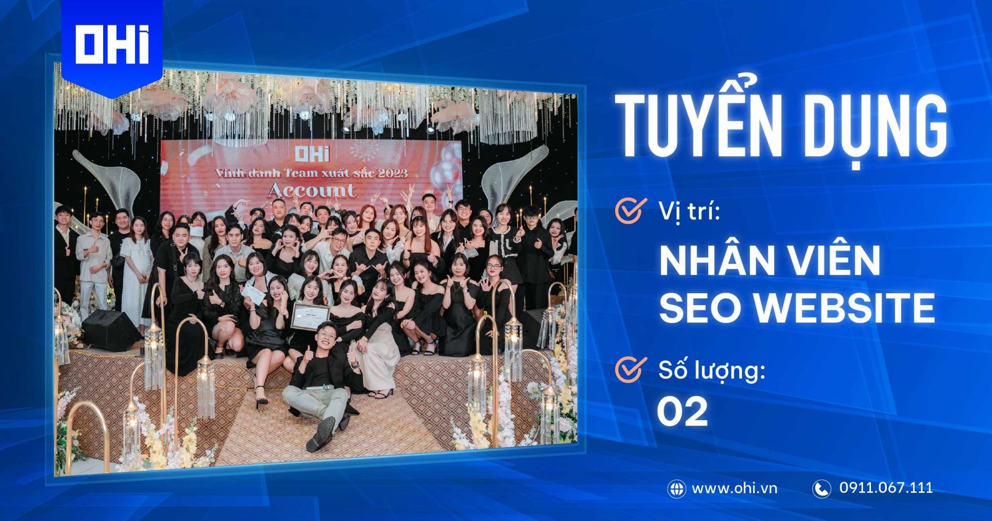 [Tuyển dụng tháng 04/2024] Tuyển nhân viên SEO Website