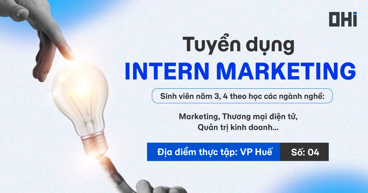 Thực tập sinh Marketing