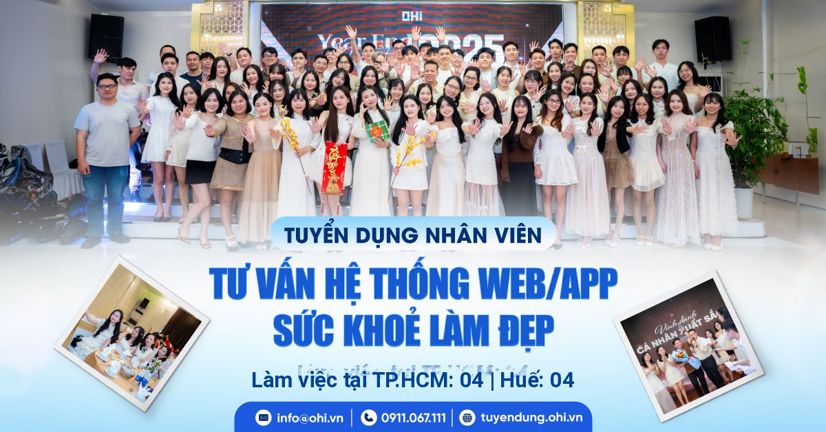 Nhân viên Kinh doanh Phần mềm Làm đẹp (OHBEAUTI)
