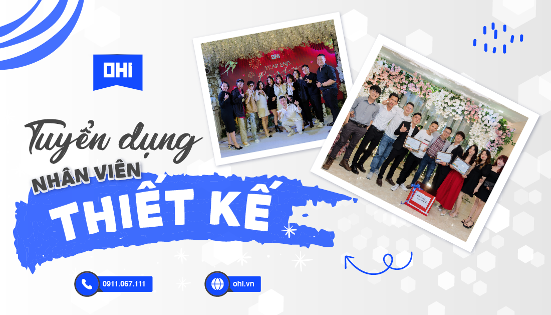 Tuyển dụng đi làm ngay - Nhân Viên Thiết Kế Đồ Hoạ