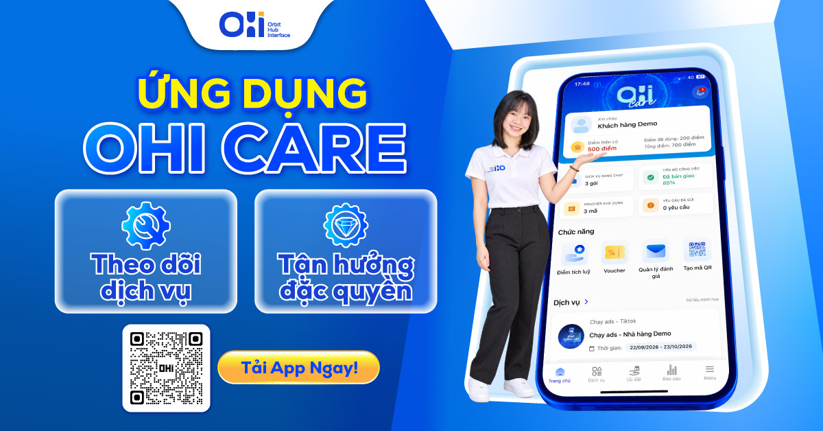 OHI Care: Chủ động theo dõi dịch vụ, tận hưởng ưu đãi trên một ứng dụng