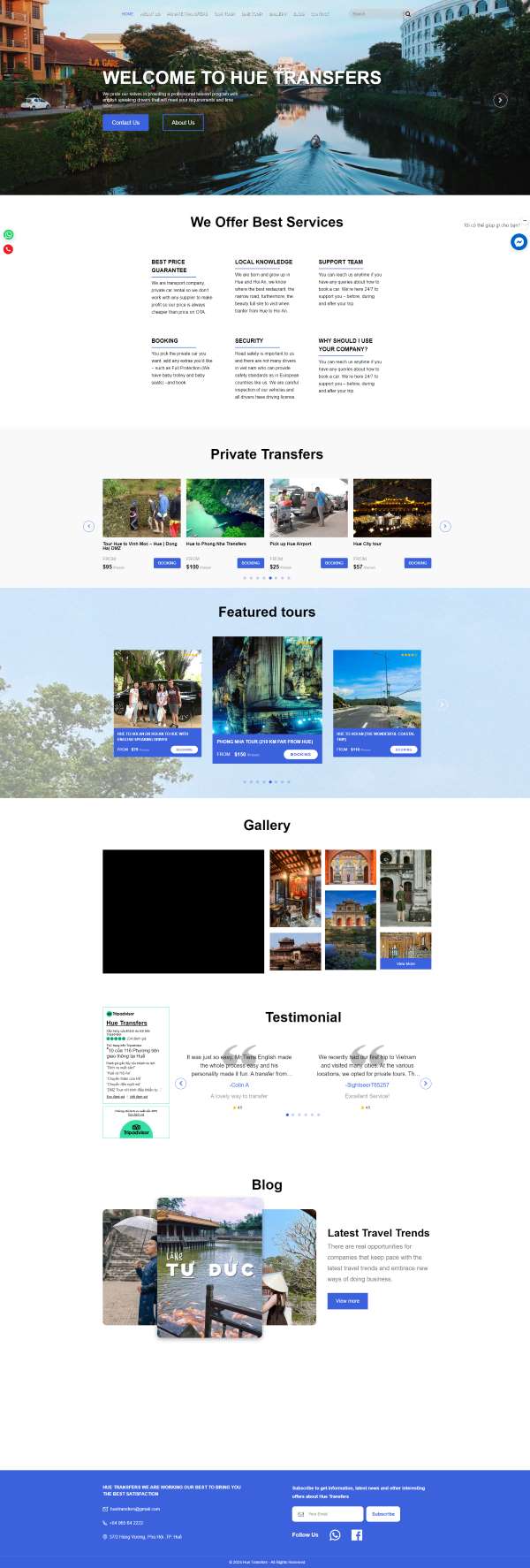 Website Huetransfers