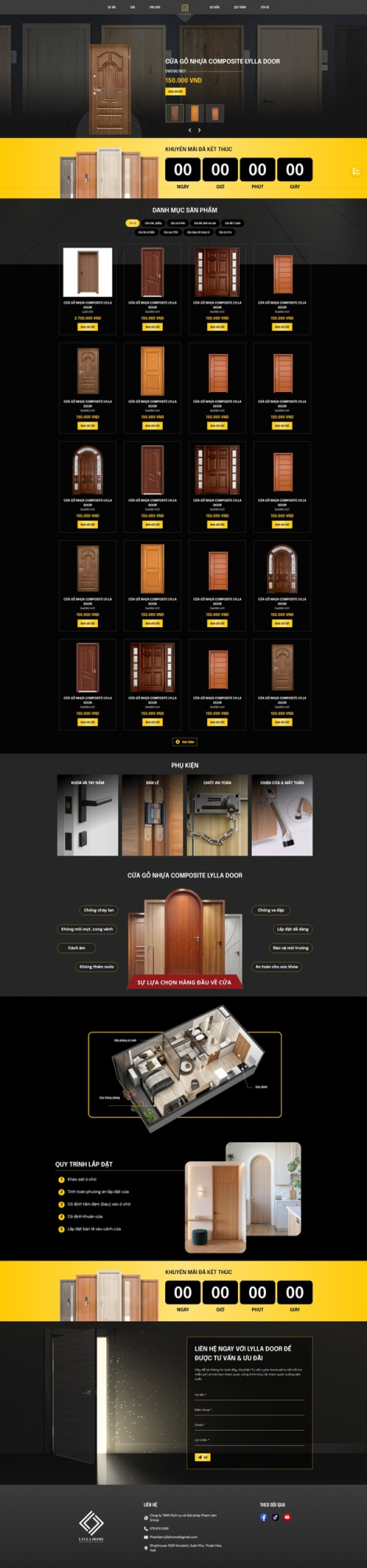 Landing Lylla Door