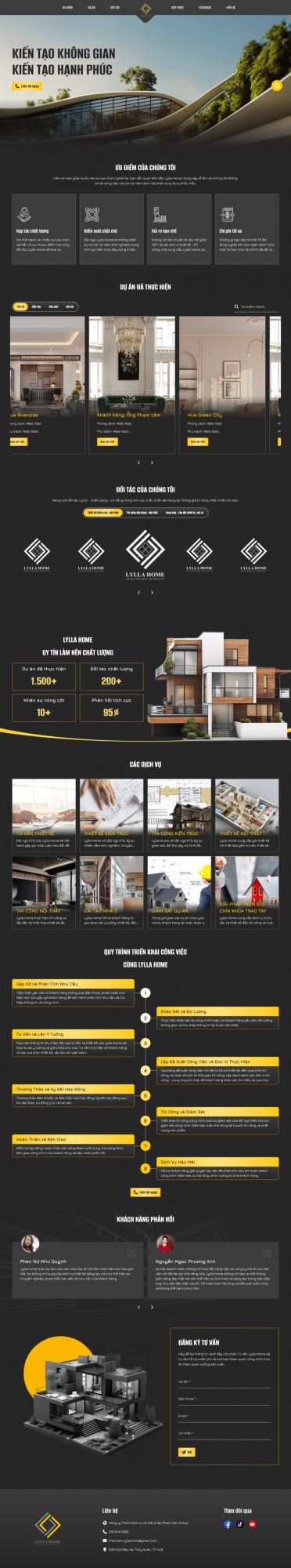 Website CT TNHH DV&GP Phạm Lâm Group